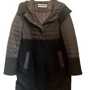 Kristen Blake Black Wool Winter Coat
